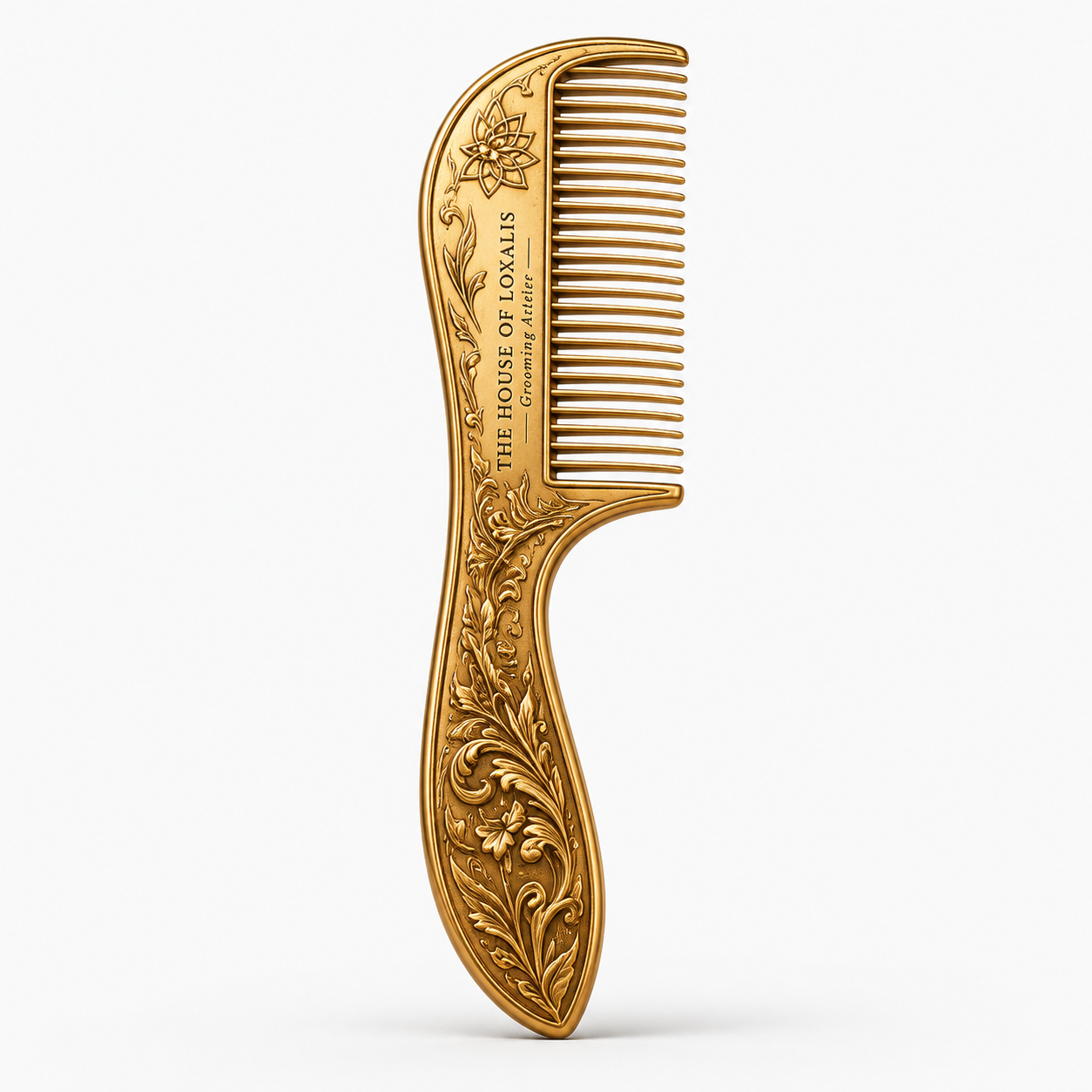 The Genius Comb, a golden grooming artifact